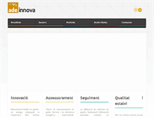Tablet Screenshot of adeinnova.com